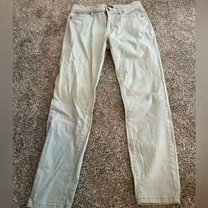 Midrise skinny ankle jeans